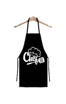 Magic Lady Siyah Su Geçirmez Chef Aşçı Mutfak Önlüğü