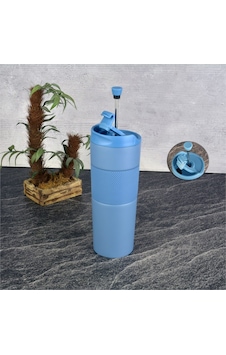 Tohana French Press Kupa Mavi 450 ml Tohana French Press Kupa Mavi 450 ml