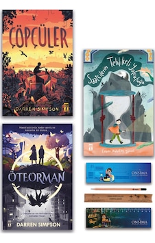 Genç Timaş Saatçilerin Tehlikeli Yolculuğu - Çöpçüler - Öteorman Set 3 Kitap Genç Timaş Saatçilerin Tehlikeli Yolculuğu - Çöpçüler - Öteorman Set 3 Kitap