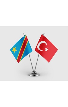 Demokratik Kongo Cumhuriyeti Ve Türkiye Bayrağı İkili Saten Masa Bayrağı Takımı Diğer Demokratik Kongo Cumhuriyeti Ve Türkiye Bayrağı İkili Saten Masa Bayrağı Takımı Diğer