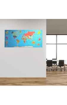 Biishe Renkli Atlas Dünya Haritası Manyetik Yapıştırıcı Gerektirmeyen Duvar Stickerı 118 Cm 56 Cm Biishe Renkli Atlas Dünya Haritası Manyetik Yapıştırıcı Gerektirmeyen Duvar Stickerı 118 Cm 56 Cm