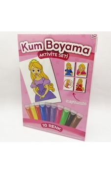Masal Prensesi Kum Boyama Aktivite Seti Masal Prensesi Kum Boyama Aktivite Seti