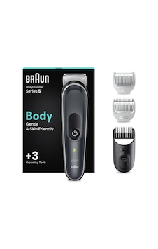 Braun Bodygroomer Series 5, 3 Aksesuarlı Erkek Elektrikli Vücut Tıraş Makinesi, Özel Bölge Ve Vücut İçin Kablosuz Düzeltici, 100 Dakikalık Pil, Su Geçirmez Vücut Kılı Düzeltici, Bg5340, Gri Diğer Braun Bodygroomer Series 5, 3 Aksesuarlı Erkek Elektrikli Vücut Tıraş Makinesi, Özel Bölge Ve Vücut İçin Kablosuz Düzeltici, 100 Dakikalık Pil, Su Geçirmez Vücut Kılı Düzeltici, Bg5340, Gri Diğer