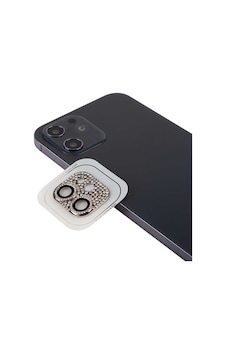 Apple Uyumlu iPhone 12 Mini Cl-08 Kamera Koruyucu-gümüş Gümüş Apple Uyumlu iPhone 12 Mini Cl-08 Kamera Koruyucu-gümüş Gümüş