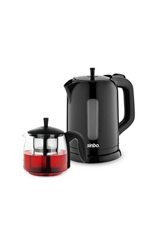 Çapa Makinesi Elektrikli Cam Demlikli Plastik Çaycı Seti 1600w 1.7lt - 0.7lt Stm-5840 Çapa Makinesi Elektrikli Cam Demlikli Plastik Çaycı Seti 1600w 1.7lt - 0.7lt Stm-5840