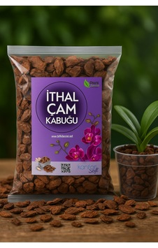 5 Litre Ithal Çam Kabuğu - Ithal Orkide Toprağı - Tossuz Elenmiş Iri Parçalı