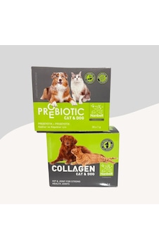 Kedi Ve Köpekler İçin Prebiyotik Ve Kollajen Takviye Seti