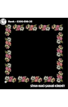 Cenk Desenli İçi Boş Oyalık Yazma 100 100 - 0300-598 Siyah-pembe Cenk Desenli İçi Boş Oyalık Yazma 100 100 - 0300-598 Siyah-pembe