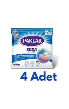 Paklar Soda Matik 500 Gr 4 Adet Paklar Soda Matik 500 Gr 4 Adet
