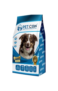 Pet Coin Kuzu Etli ve Pirinçli Yetişkin Köpek Maması 15 KG Pet Coin Kuzu Etli ve Pirinçli Yetişkin Köpek Maması 15 KG