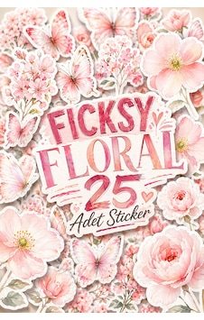 Çiçek Sticker Seti - Kelebek Sticker - 25 Adet Etiket Çıkartma Diğer Çiçek Sticker Seti - Kelebek Sticker - 25 Adet Etiket Çıkartma Diğer