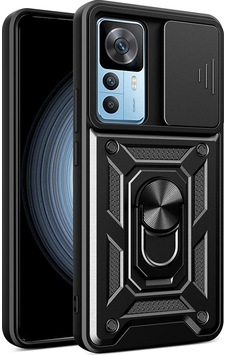 Xiaomi Mi 12t Kılıf Magnetik Standlı Kamera Korumalı Zore Sürgülü Vega Kapak Xiaomi Mi 12t Kılıf Magnetik Standlı Kamera Korumalı Zore Sürgülü Vega Kapak
