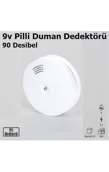 9v Pilli Duman Dedektörü 9v Pilli Duman Dedektörü