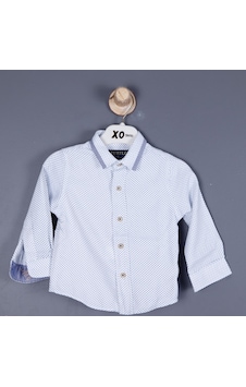 Xo Kids Erkek Gömlek 6ay - 5yaş Beyaz - Siyah Xo Kids Erkek Gömlek 6ay - 5yaş Beyaz - Siyah