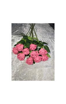 Kaliteli 10 Lu Kırmızı Yapay Kadife Gül Ev Vazo Dekor Süsü Özel Gün Çiçeği Yapay Çiçek 45-50 Cm Pembe - 929118804 Pembe Kaliteli 10 Lu Kırmızı Yapay Kadife Gül Ev Vazo Dekor Süsü Özel Gün Çiçeği Yapay Çiçek 45-50 Cm Pembe - 929118804 Pembe