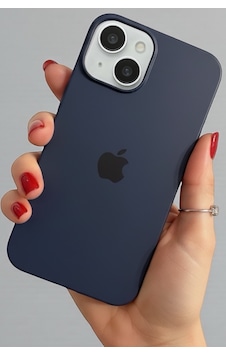 Iphone 13-14 Uyumlu Kılıf Logolu Lansman Soft Yumuşak Içi Kadife Silikon Kapak Lacivert Iphone 13-14 Uyumlu Kılıf Logolu Lansman Soft Yumuşak Içi Kadife Silikon Kapak Lacivert