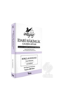 Imtiyaz Idari Hakimlik Çalışma Kitabı/Metin Kaya,Ali