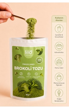 Freeze Dried Brokoli Tozu 50 G - %100 Brokoli - Dondurularak Kurutulmuş Sebze Tozu - 900925856 Diğer Freeze Dried Brokoli Tozu 50 G - %100 Brokoli - Dondurularak Kurutulmuş Sebze Tozu - 900925856 Diğer