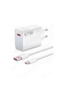 Xiaomi Type-c 67w Watt Hızlı Şarj+turbo Şarj Cihazı Adaptörü Ve 6a Kablolu Kutulu Set Xiaomi Type-c 67w Watt Hızlı Şarj+turbo Şarj Cihazı Adaptörü Ve 6a Kablolu Kutulu Set
