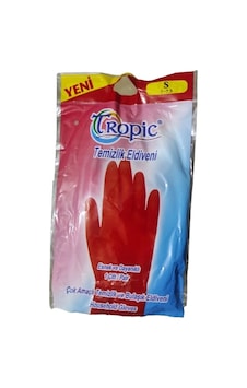 Tropic Çok Amaçli Temizlik Ve Bulaşık Eldiveni S 7-7,5 Tropic Çok Amaçli Temizlik Ve Bulaşık Eldiveni S 7-7,5