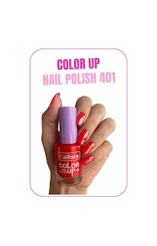 Color Up Nail Polish Oje 401 Loud Like Love - Kırmızı Color Up Nail Polish Oje 401 Loud Like Love - Kırmızı