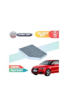 Audi A1 2012-2017 Model Karbonlu Polen Klima Filtresi Audi A1 2012-2017 Model Karbonlu Polen Klima Filtresi