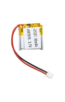 501515 3.7 Volt 80 Mah Lityum Polimer Pil 501515 3.7 Volt 80 Mah Lityum Polimer Pil