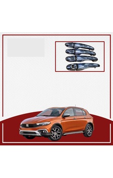 Fiat Uyumlu Egea Cross 2021- Krom Kapı Kolu