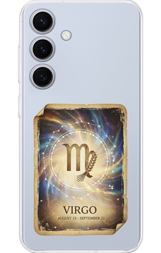 Samsung Galaxy S24 Plus İle Uyumlu Burç Kartları Başak Tasarımlı Şeffaf Silikon Kılıf Şeffaf Samsung Galaxy S24 Plus İle Uyumlu Burç Kartları Başak Tasarımlı Şeffaf Silikon Kılıf Şeffaf