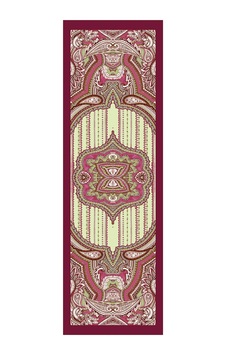 Arancia Bordo 70x200 Floş Etol Bordo Bordo
