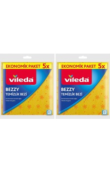 Tr 169680 Bezzy Temizlik Bezi, 10'li Paket, Sarı Genel Tr 169680 Bezzy Temizlik Bezi, 10'li Paket, Sarı Genel
