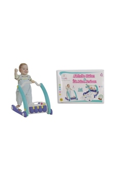 Birlik Oyuncak Babycim Aktivite Halısı & İlk Adım Arabası - Mavi HE0633 Birlik Oyuncak Babycim Aktivite Halısı & İlk Adım Arabası - Mavi HE0633