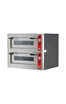 Empero Emp.8+8 Elektrikli Pizza Fırını İki Katlı Empero Emp.8+8 Elektrikli Pizza Fırını İki Katlı