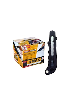Dmax Dmx1713 Plastik Maket Bıçağı Siyah 5adetli Dmax Dmx1713 Plastik Maket Bıçağı Siyah 5adetli