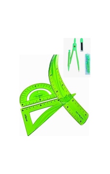 30 Cm Esnek Cetvel Takımı 4 Lü Set Cetvel,pergel,açıölçer Ve Metal 0,7 Uçlu Pergelli Set Yeşil 30 Cm Esnek Cetvel Takımı 4 Lü Set Cetvel,pergel,açıölçer Ve Metal 0,7 Uçlu Pergelli Set Yeşil