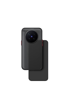 Microcase Vivo X300 London Serisi Darbeye Dayanıklı Kılıf - Siyah Al3415 Siyah
