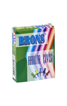 Brons Harita Çivisi Br-357 10'lu Paket Brons Harita Çivisi Br-357 10'lu Paket