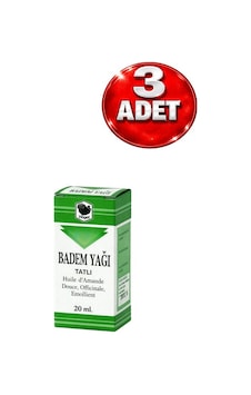 Bademyağı 20 Ml 3adet Bademyağı 20 Ml 3adet