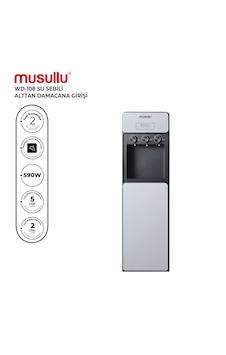 Musullu Wd-108 Alttan Damacanalı Su Sebili