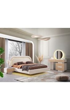 Çamlıca Mdf Bazalı Karyola Ve Başlık Çamlıca Mdf Bazalı Karyola Ve Başlık