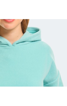 Slazenger SASSA IN Kadın Kapüşonlu Cepli Yeşil Polar Slazenger SASSA IN Kadın Kapüşonlu Cepli Yeşil Polar
