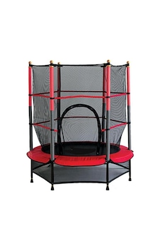 140 Cm Korumalı Çocuk Trambolini 55 İnç Fileli Trambolin 140 Cm Korumalı Çocuk Trambolini 55 İnç Fileli Trambolin