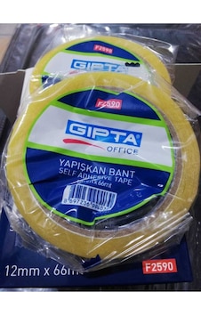 12Mmx66Mt Yapışkan Bant Gk01582 Bir Paket 12 Adettir 12Mmx66Mt Yapışkan Bant Gk01582 Bir Paket 12 Adettir