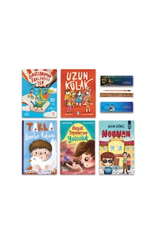 Timaş Çocuk Dinozorumun Saklandığı Yer - Uzun Kulak - Noonan - Takla - Hayal Tepelerine Yolculuk Set 5 Kitap Timaş Çocuk Dinozorumun Saklandığı Yer - Uzun Kulak - Noonan - Takla - Hayal Tepelerine Yolculuk Set 5 Kitap