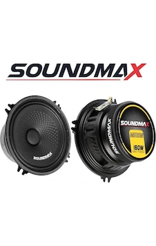 Soundmax Sx-m52bn 13cm Midrange 160w Çift Soundmax Sx-m52bn 13cm Midrange 160w Çift