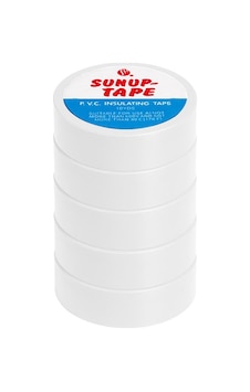 Sn-27924 Beyaz 0.13x18mm İzole Pvc Elektrik Yalıtım Bant 5 Li Paket 1 Adet Sn-27924 Beyaz 0.13x18mm İzole Pvc Elektrik Yalıtım Bant 5 Li Paket 1 Adet