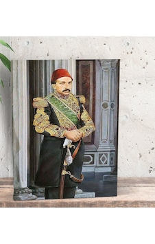 Bk Gift Sultan Iı Abdülhamid Han Tasarımlı Dekoratif Mini Kanvas (551117453) Bk Gift Sultan Iı Abdülhamid Han Tasarımlı Dekoratif Mini Kanvas (551117453)