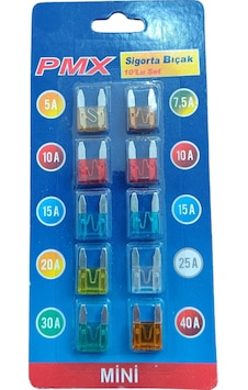 Mini Bıçak Sigorta 10& 39lu Set Diğer
