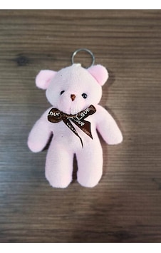 Peluş Ayıcık Anahtarlık Ve Çanta Süsü Hediyelik 12cm Boy Peluş Ayıcık Anahtarlık Ve Çanta Süsü Hediyelik 12cm Boy