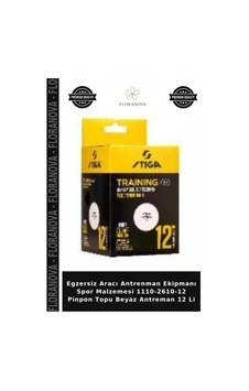 Egzersiz Aracı Antrenman Ekipmanı Spor Malzemesi 1110-2610-12 Pinpon Topu Beyaz Antreman 12 Li Egzersiz Aracı Antrenman Ekipmanı Spor Malzemesi 1110-2610-12 Pinpon Topu Beyaz Antreman 12 Li